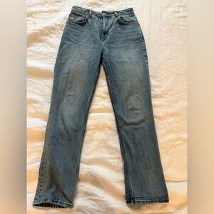 Reformation Liza High Rise Straight Jeans